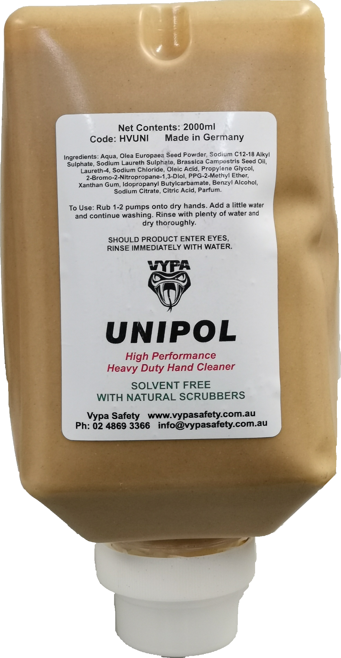 Vypa Unipol Heavy Duty Hand Cleaner
