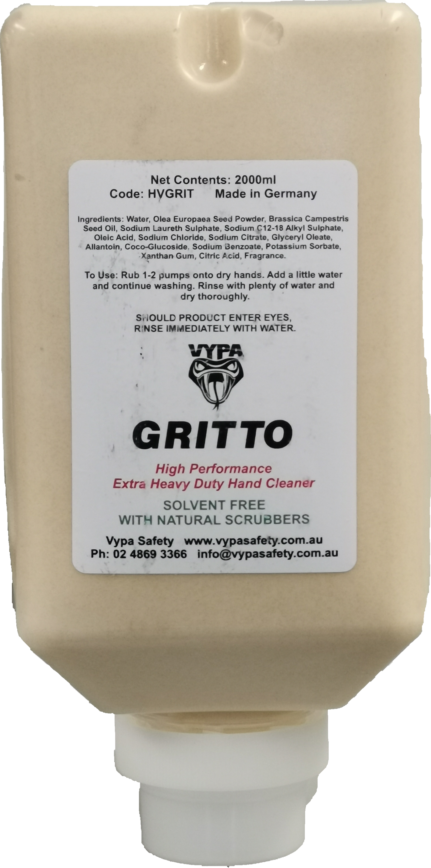 Vypa Gritto High Performance Hand Cleaner