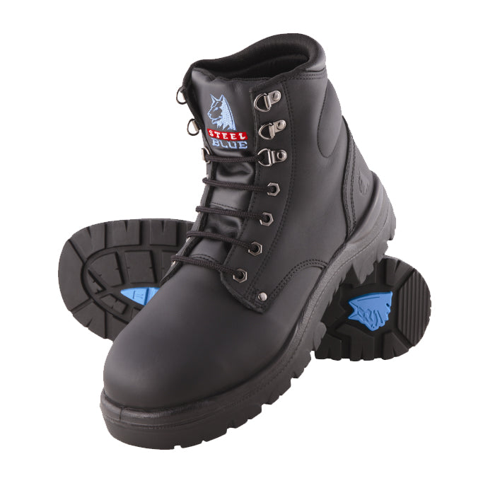 Steel Blue Argyle Safety Boots